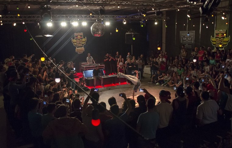 The Three-time Winner B-Boy Ralph battles to glory at the 2014 Red Bull BC One Lebanon Cypher